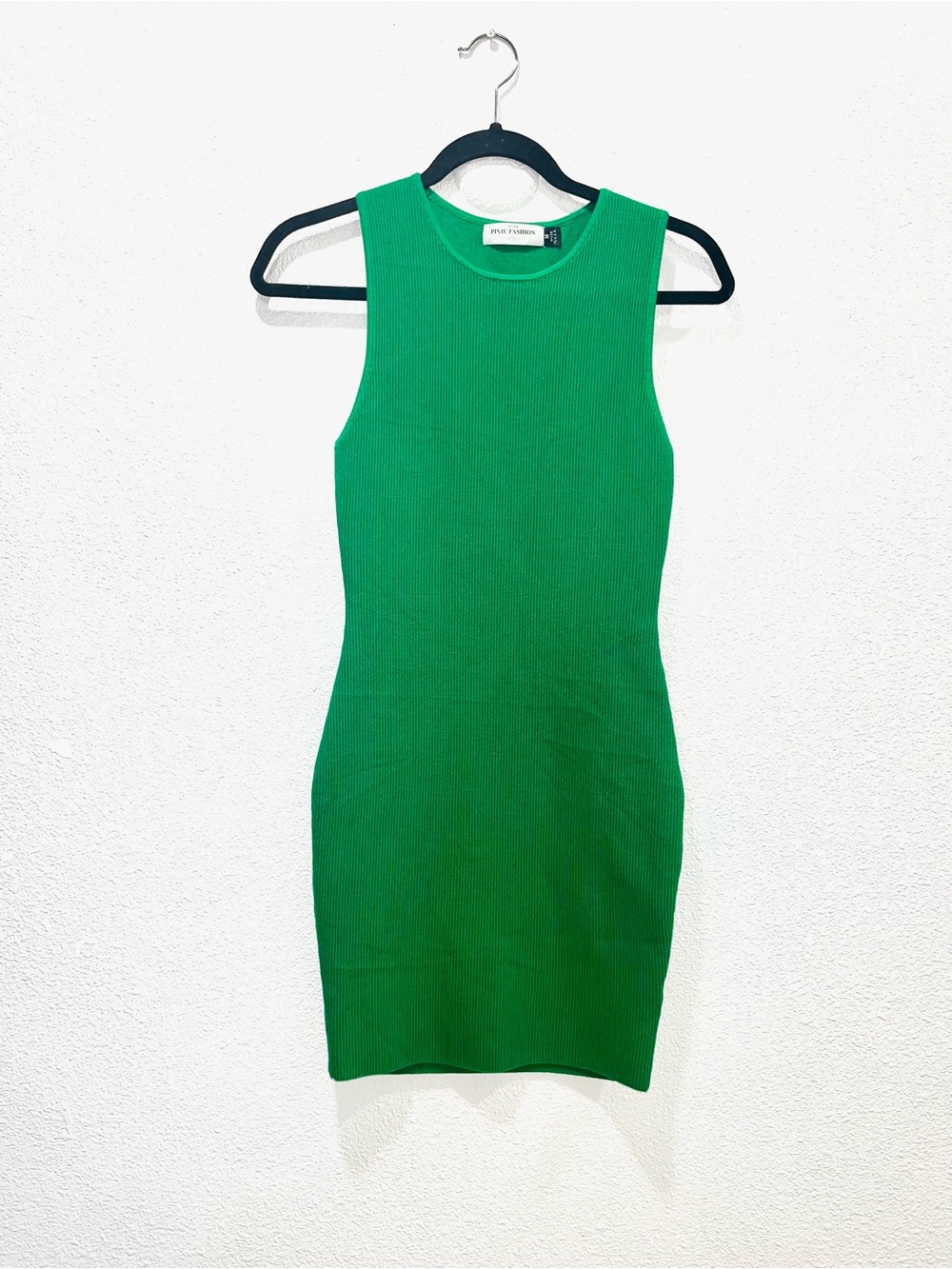 Sleeveless Green Ribbed Midi Dress by A.L.C.
